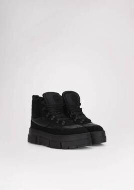 NEW PAJAR women's harper mid lea grip winter boots in black